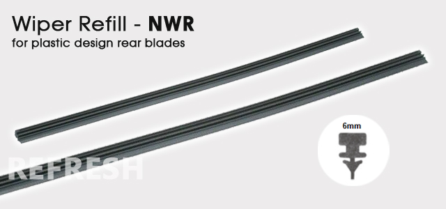 wiper blade rubber