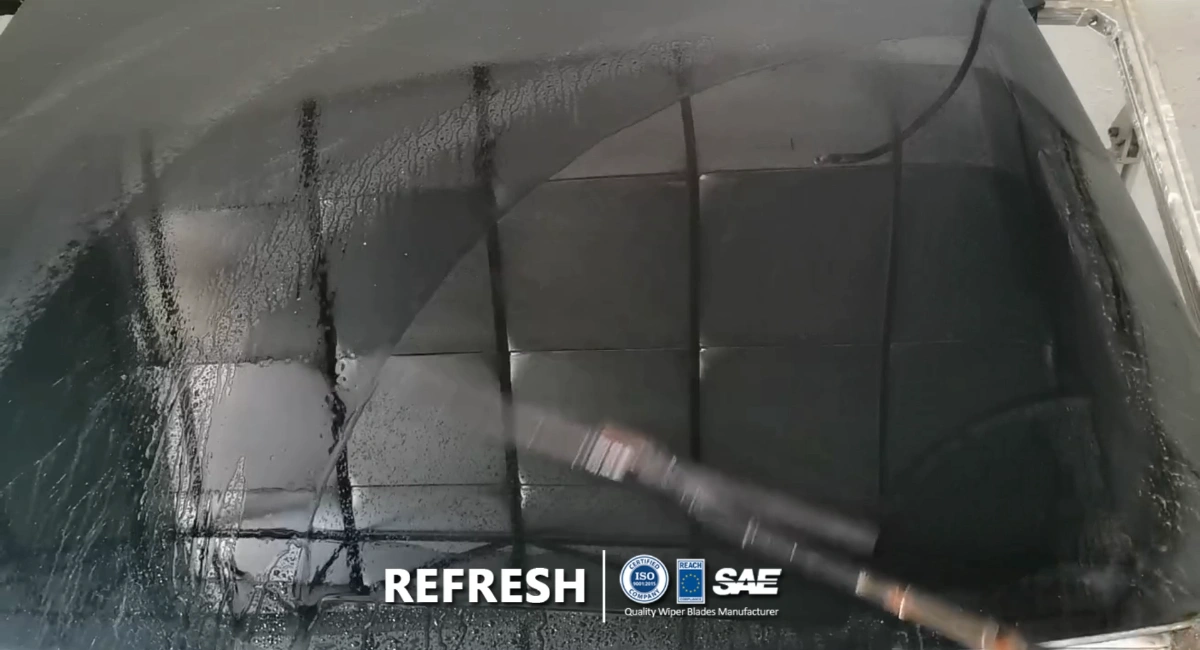 Refresh wipers passed Rigorous endurance and wiping effect tests